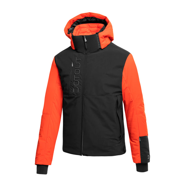 Wosh Jacket orange-black