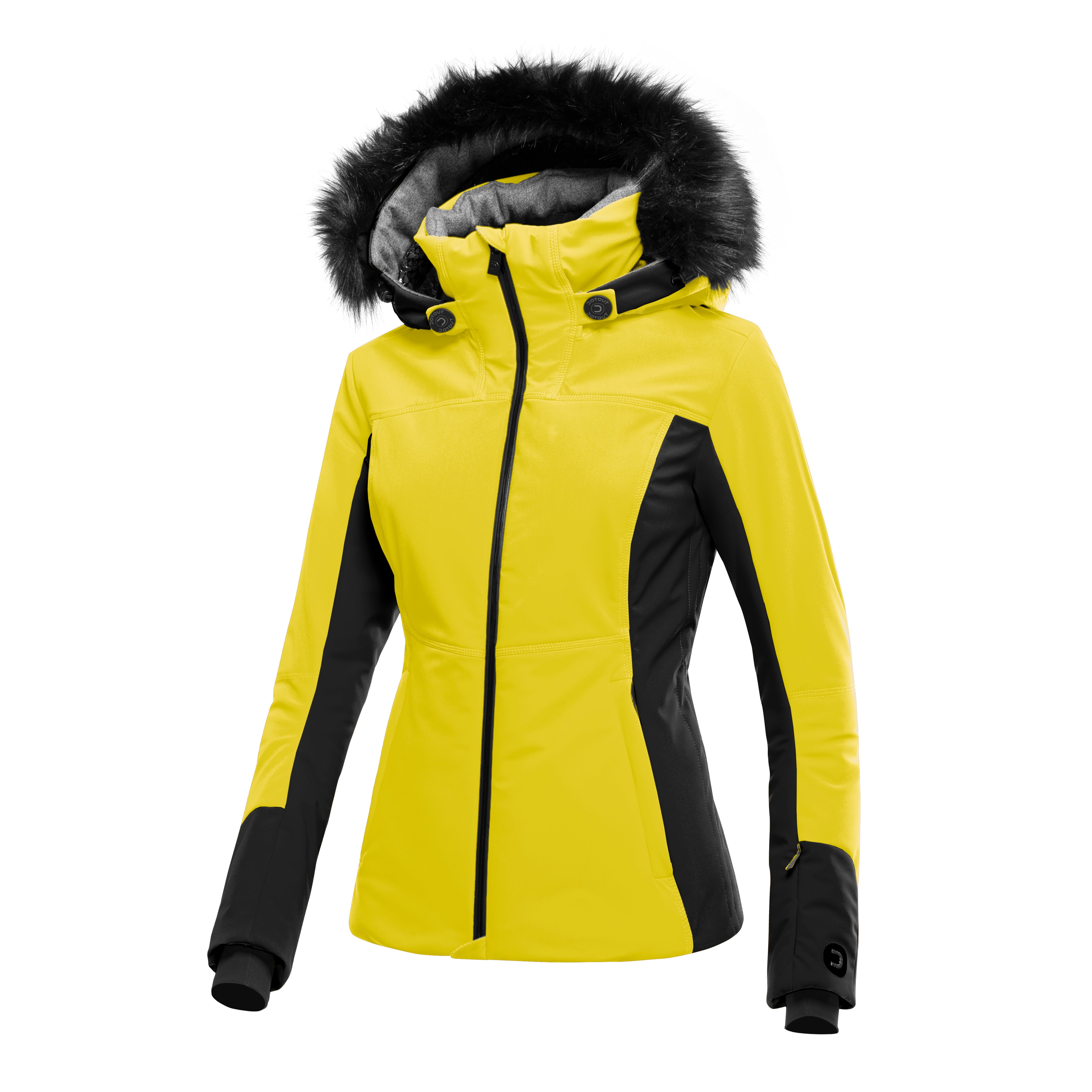 Yellow ski jacket online womens