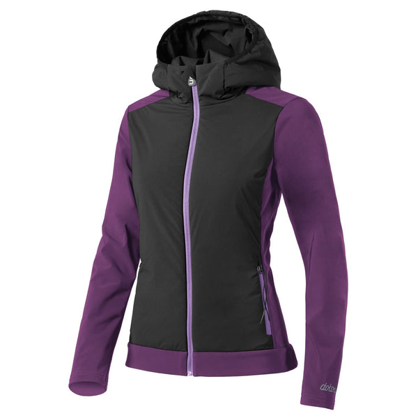 Altitude women's jacket - black-purple