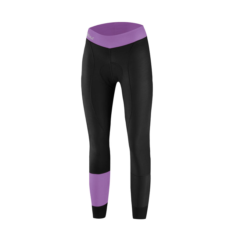 Mistica woman tights (Dot PRO pad) - black-violet