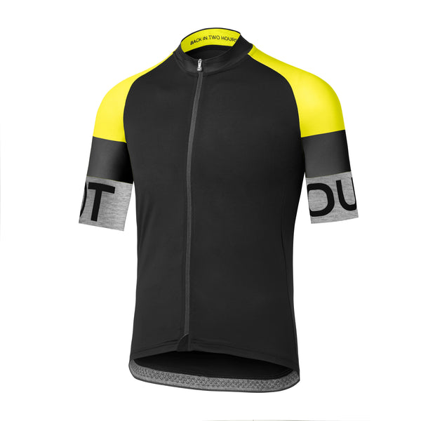 Pure Jersey - Black-Fluo Yellow