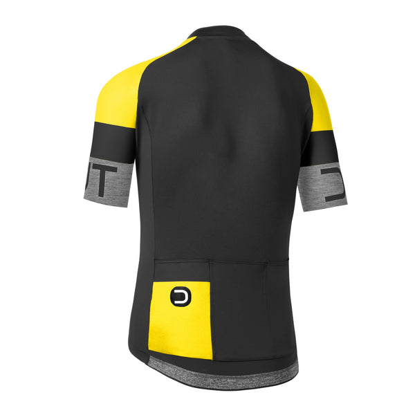 Pure Jersey - Black-Fluo Yellow