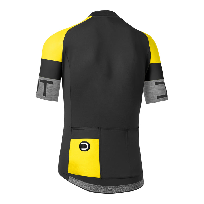 Pure Jersey - Black-Fluo Yellow