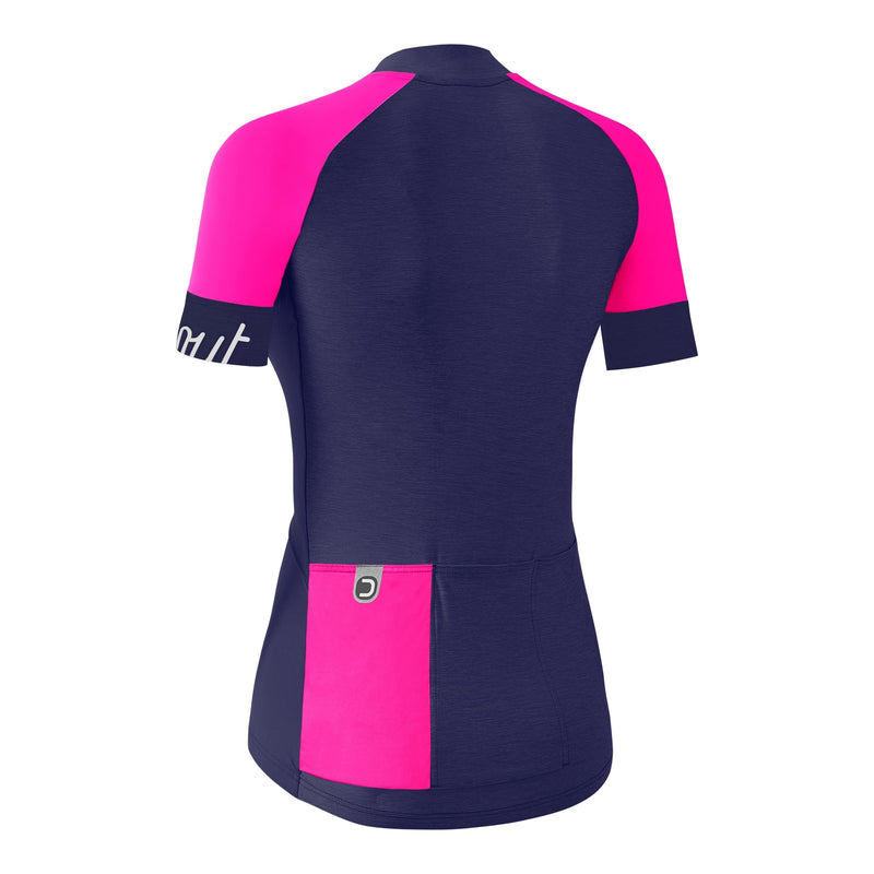 Crew W Jersey - Blue-Magenta