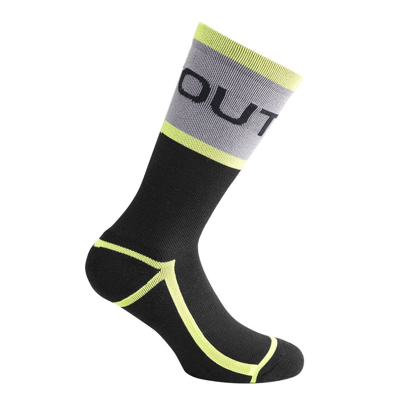Prime Sock winter socks - black-fluorescent yellow