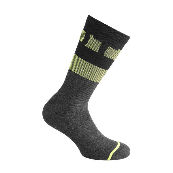 Calze invernali  Club Sock - nero-giallo fluo