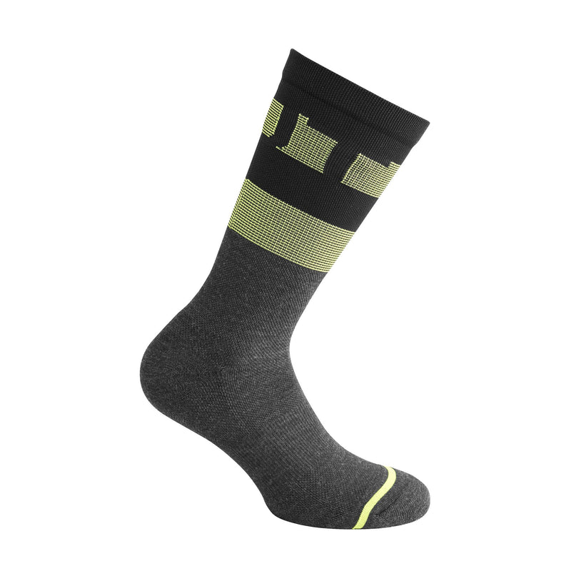 Calze invernali  Club Sock - nero-giallo fluo