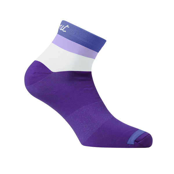 Stripe W socks - purple-lilac