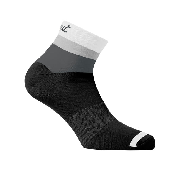 Stripe W Socks - Black-White