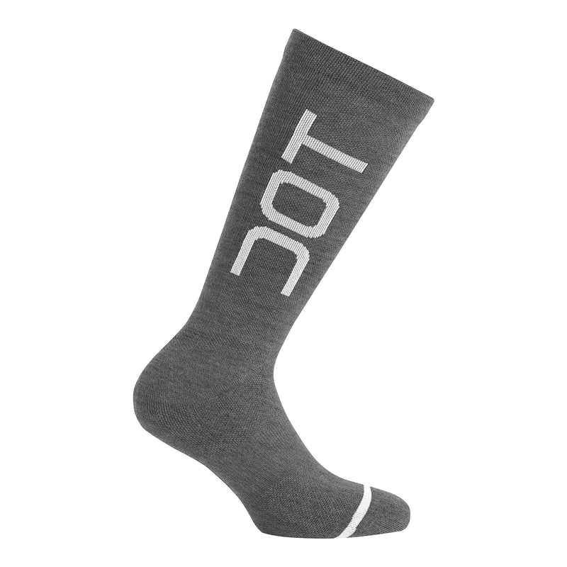 Duo Socks - Dark Grey Melange-White 