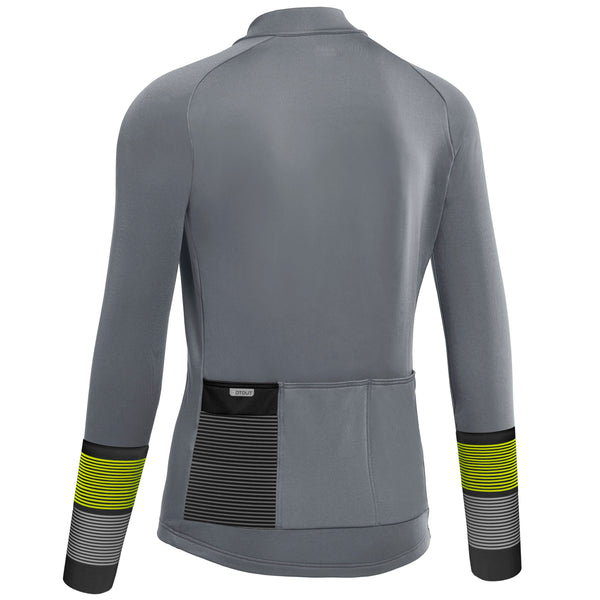 Maglia Prime - Grigio Scuro-Giallo Fluo