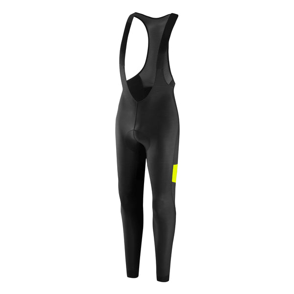 Pro’s Choice Capo Calze Da Ciclismo Lunghe Nero/Giallo – Taglia Unica 39-45, Traspiranti E Comode Per La Bici