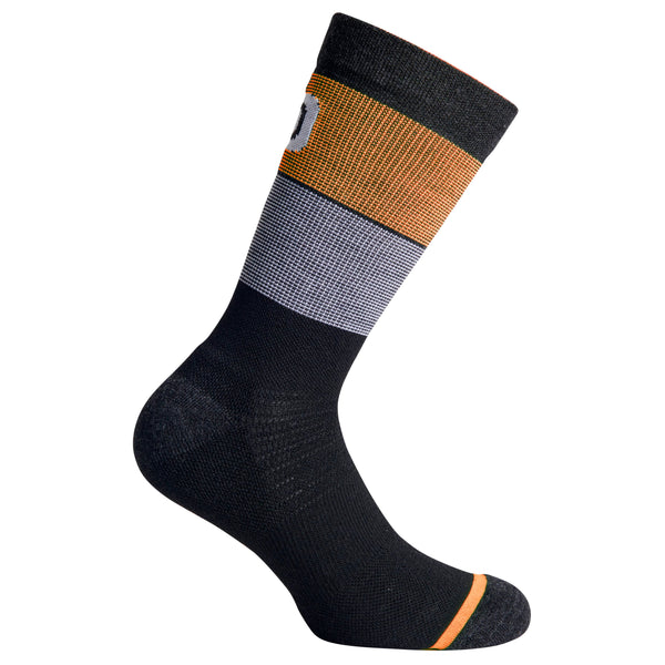 Sock Mach - Black-Orange 