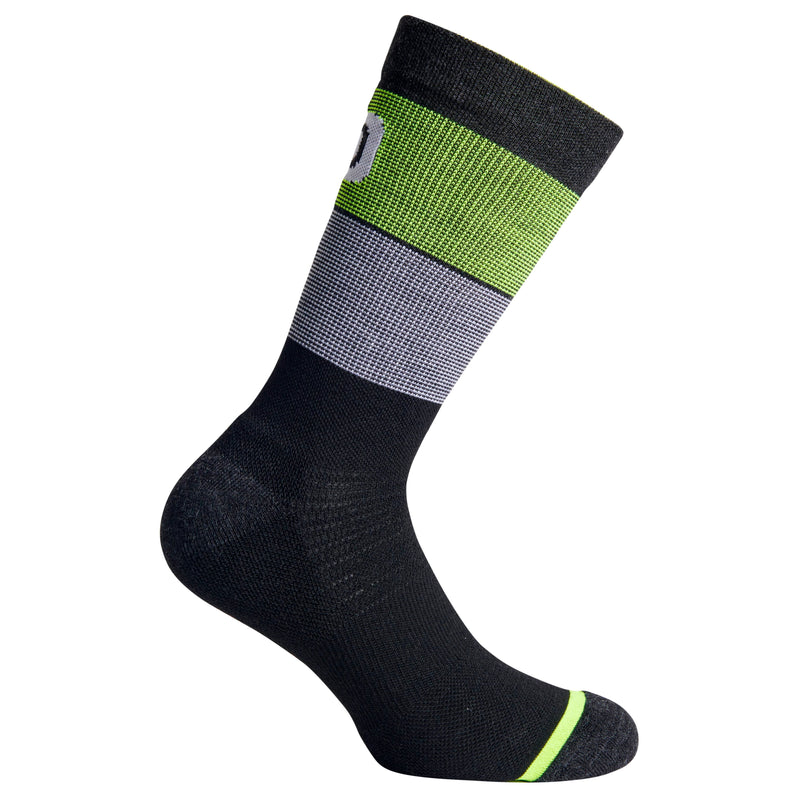 Sock Mach - Black-Fluorescent Yellow 