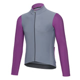 Maglia Maniche Lunghe Orion - Grigio Chiaro/Viola