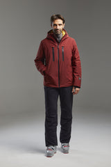 Giacca Flow - New Maroon