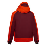 Loop Jacket - New maroon + Tangerine tango