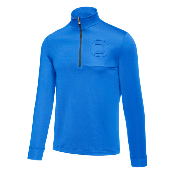 Maglia Logo Zip - Blu Directoire