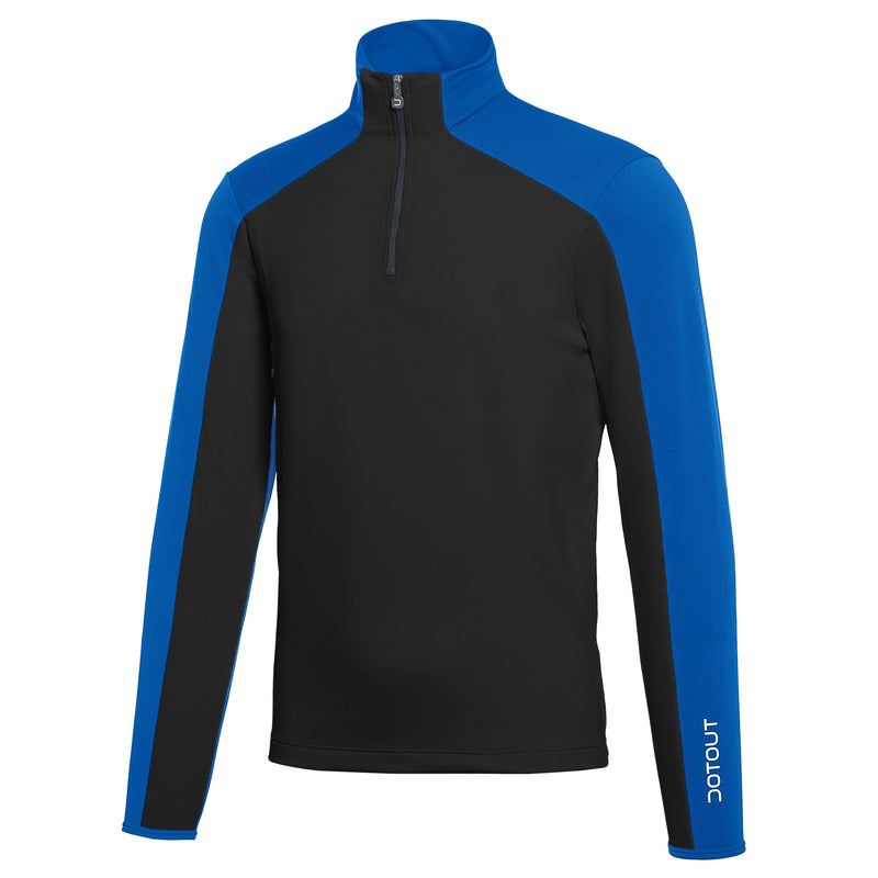 Maglia Outline - Nero-Azzurro