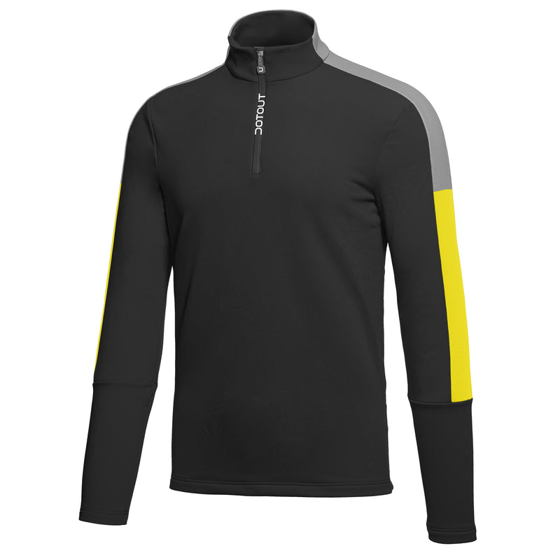 Maglia Cross - Nero-Giallo