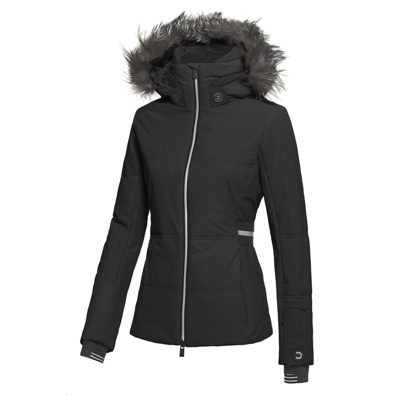 Aveo W Jacket (Fur) - Black 