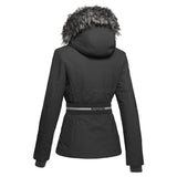 Aveo W Jacket (Fur) - Black 