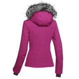 Stratos W Jacket (Fur) - Cyclamen 