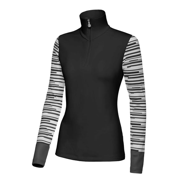 Maglia donna Stripe - Nero Beauty