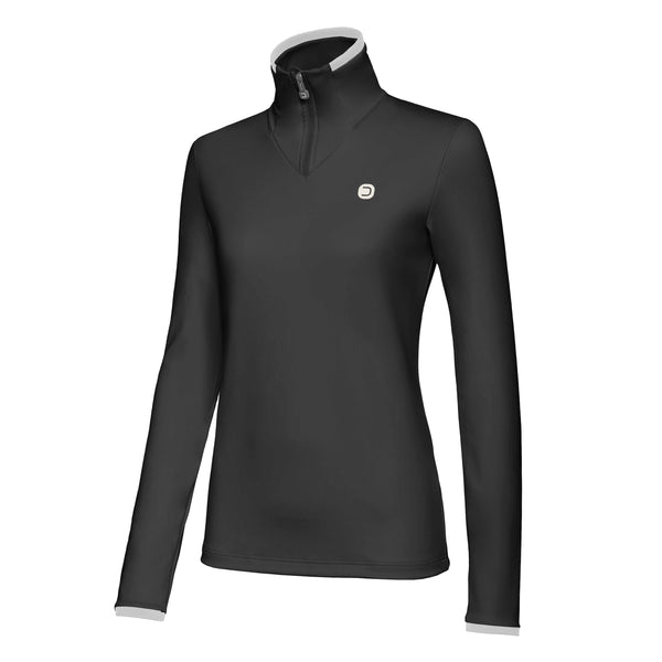 Maglia donna Plein Zip - Nero Beauty