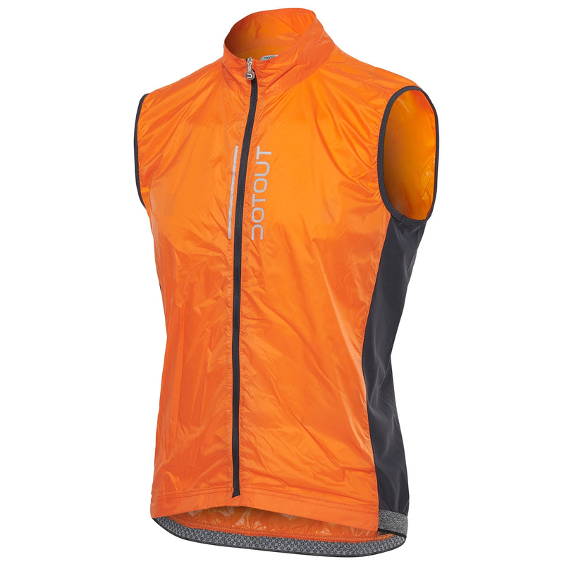 Breeze Vest - Orange Black 