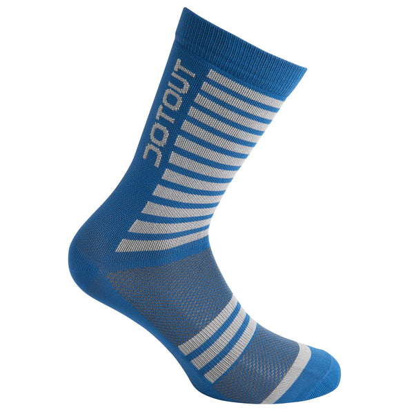 Stripe Socks - Blue-Grey