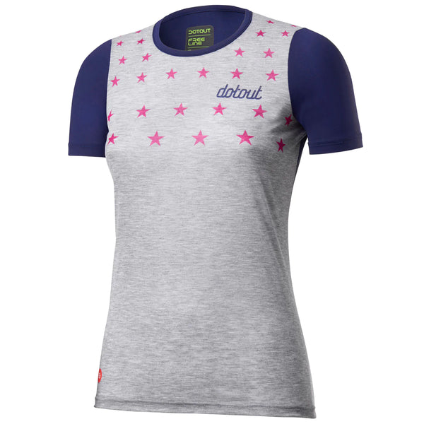 T-shirt donna Stars - Blu