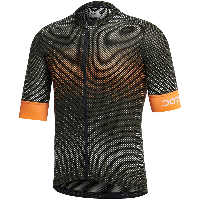 Maglia Combact - Verde-Arancio Fluo