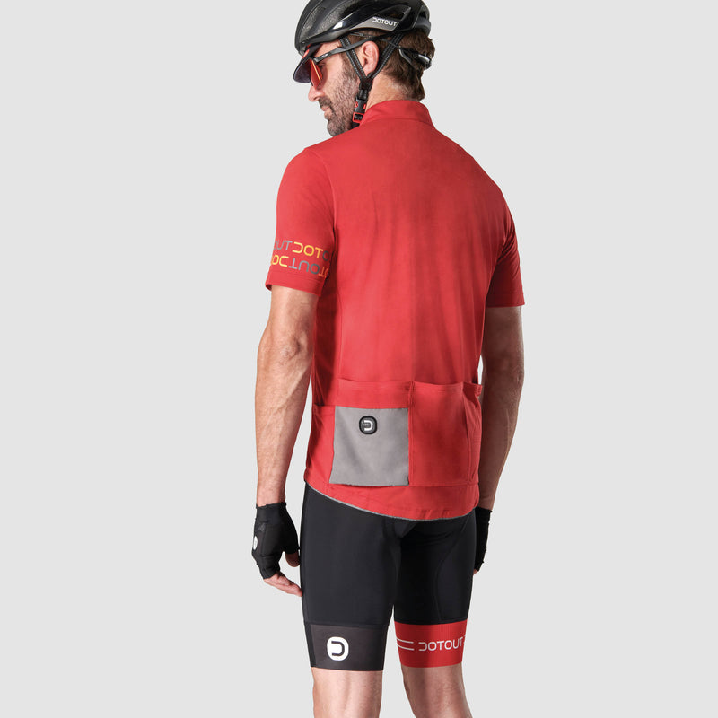 Team Bib Shorts - Black-Red