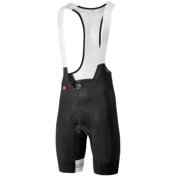 Team bib shorts (Dot Pro pad) - Black-White