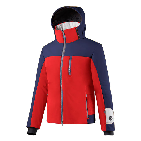 Combact Jacket rosso-absolute blu