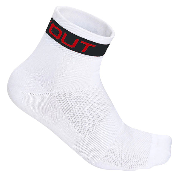 Socks Uni 13 - White Black Red