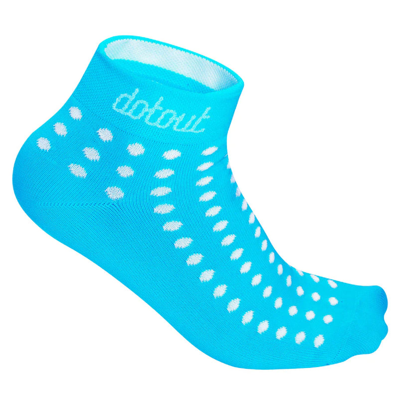 Dots Mid 2018 Women's Socks - Light Blue