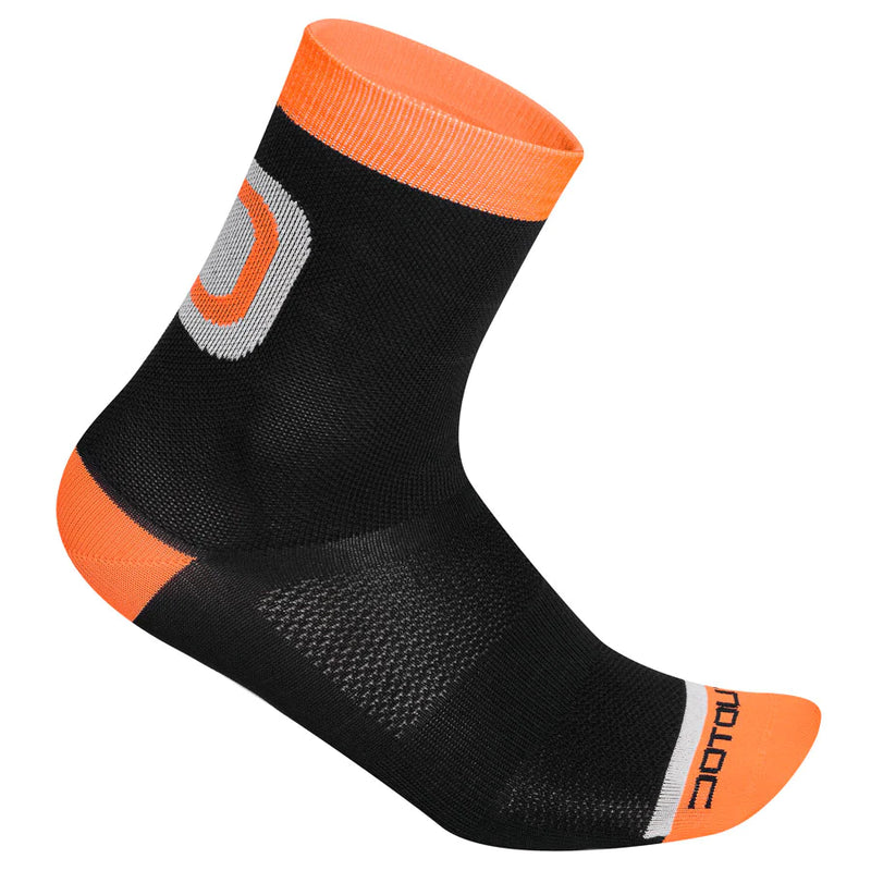 Logo 13 Socks - Black Orange