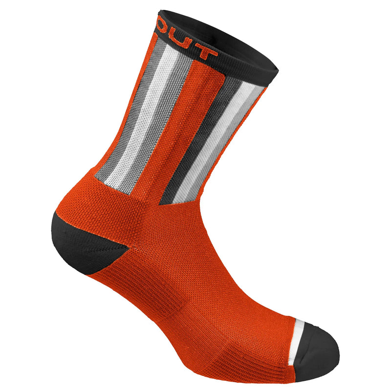 Stripe Winter Socks - Fluo Orange