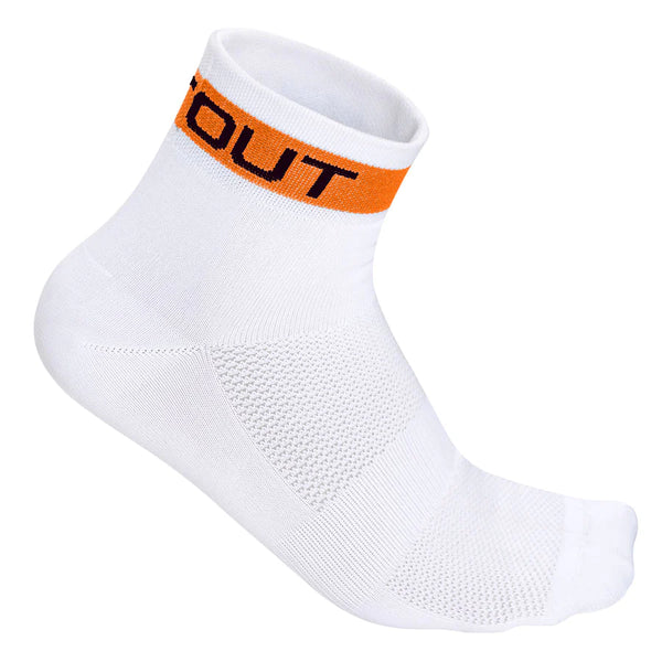Socks Uni 13 - White Orange