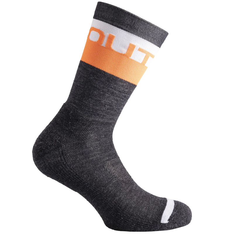 Ergo Winter Socks - Gray Orange