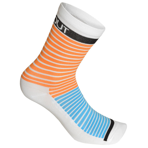 Stripe Socks 2019 - Blue Orange