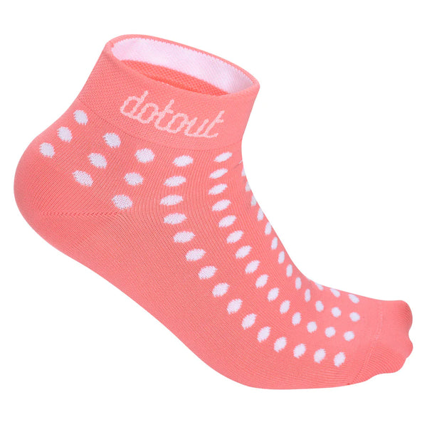Dots Mid 2018 Women's Socks - Red