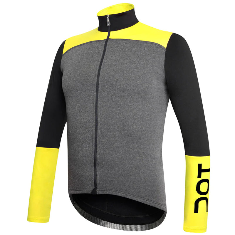 Futura LS Jersey - Gray Yellow