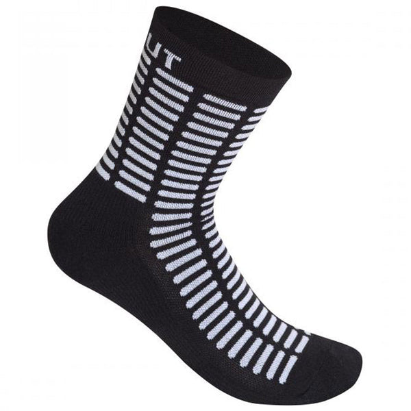 Row Socks - Black White
