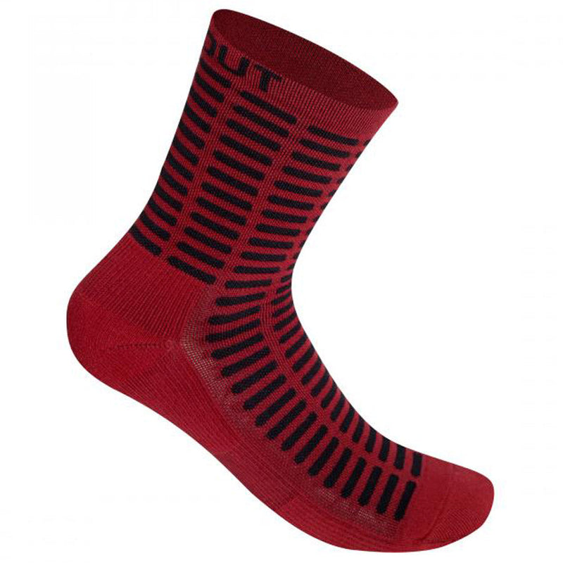 Row Socks - Black Red