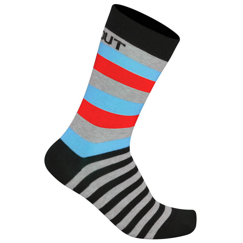 Stripe Socks - Black Blue