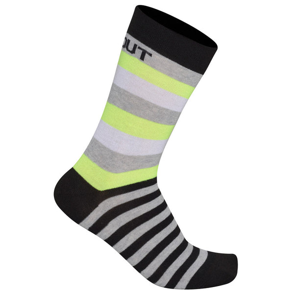 Stripe Socks - Black Yellow