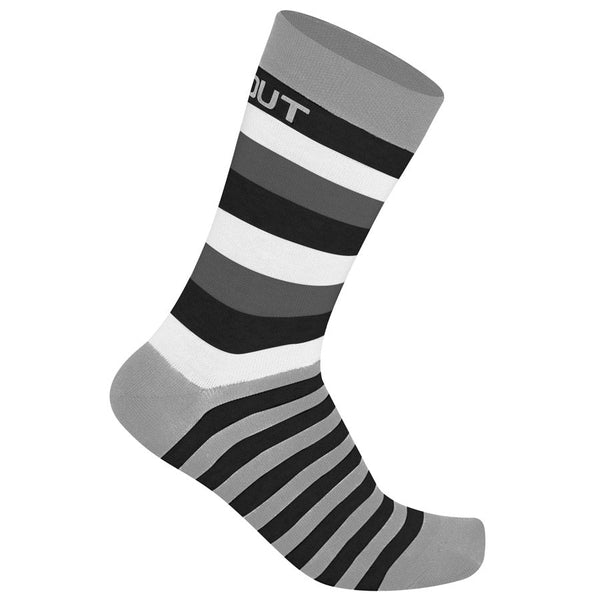Stripe Socks - Gray White